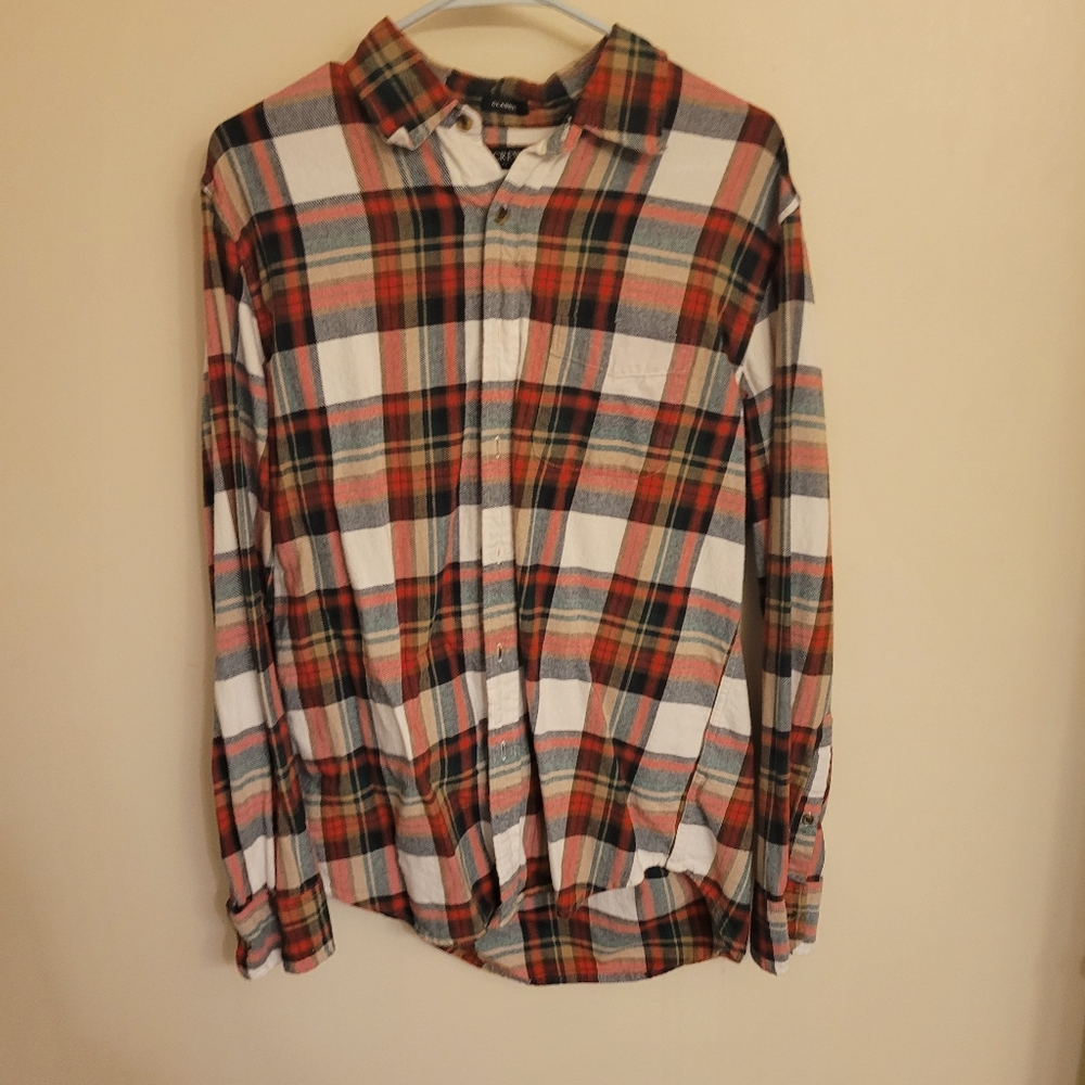 J CREW FLANNEL